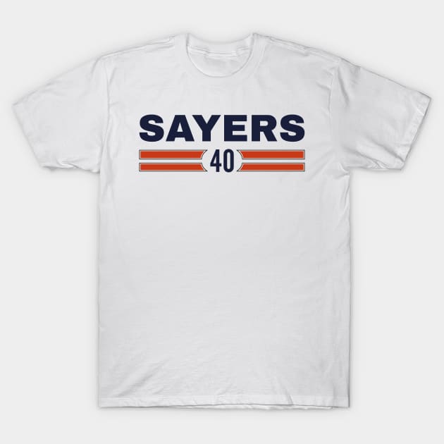 Sayers 40 T-Shirt by Daily Design